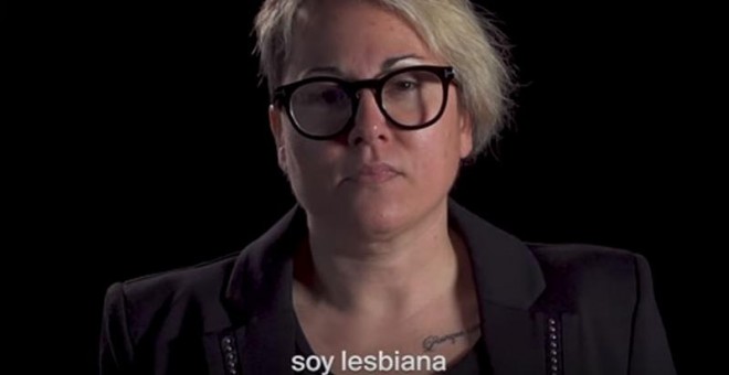 Sonia Vivas en el vídeo.