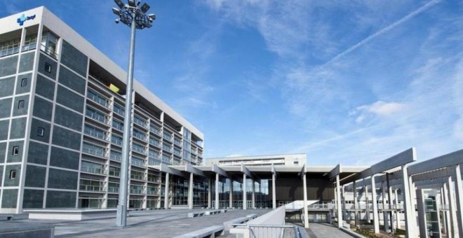 Edificio del Hospital Universitario de Burgos (HUBU).