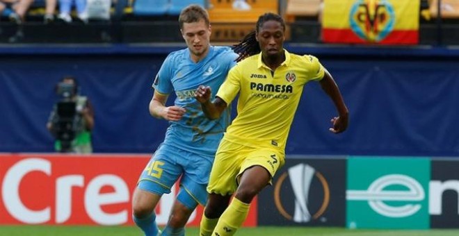 Rubén Semedo, durante un partido con el Villarreal. - REUTERS