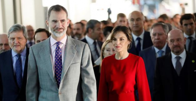 IFEMA ha estalviat als reis Felip i Letizia haver d'inaugurar ARCO amb una obra dedicada als presos polítics a l'ESpanya d'avui / EFE Fernando Alvarado