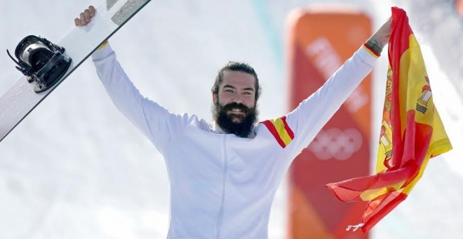 Regino Hernández ha ganado la tercera medalla de España en unos JJOO de Invierno después de 26 años de vacío. EFE /SERGEI ILNITSKY