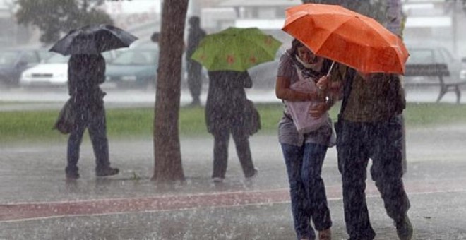 Imagen de archivo de lluvia/EFE