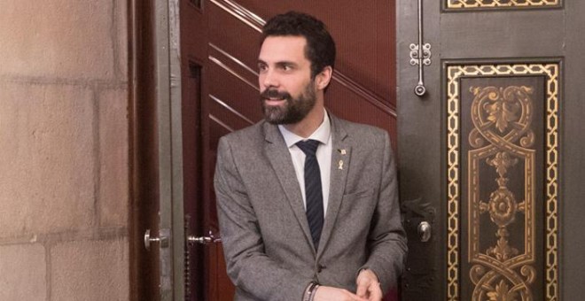 El presidente del Parlament de Catalunya, Roger Torrent. /EFE