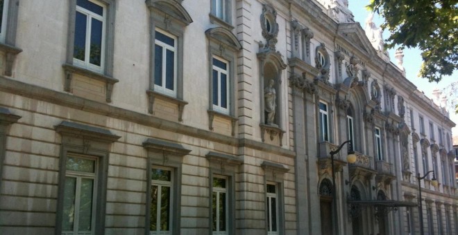 Fachada del Tribunal Supremo, en Madrid. E.P.