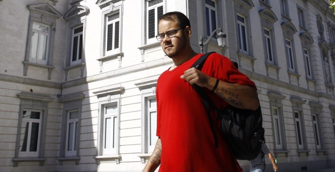 El rapero Pablo Hasel acude a declarar en la Audiencia Nacional