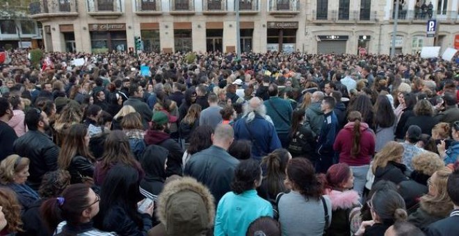 Jornada de duelo y concentraciones en Almería tras la muerte de Gabriel Cruz-EFE
