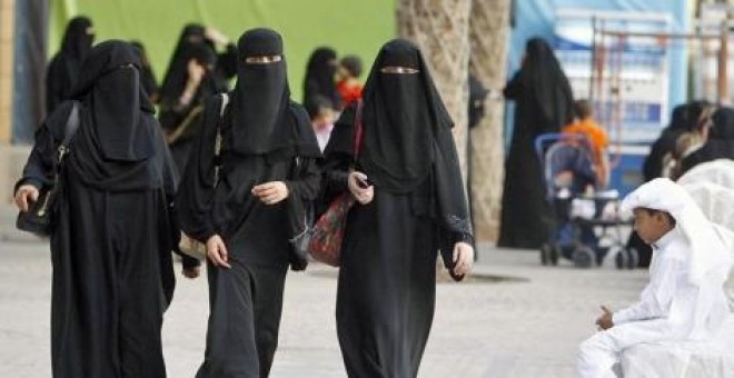 Varias mujeres  en Riyad/EFE