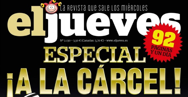 La portada de esta semana de la revista 'El Jueves'.