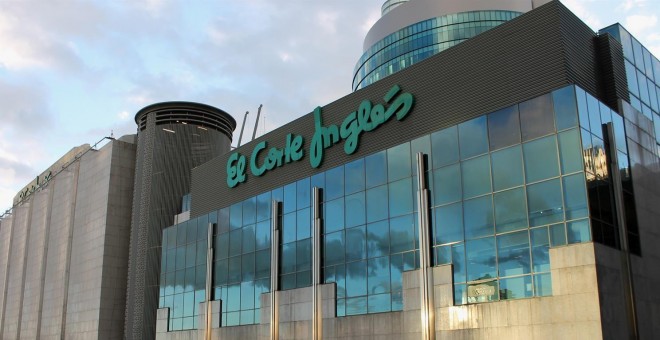 Tienda de El Corte Inglés en el Paseo de la Castellana de Madrid. E.P.