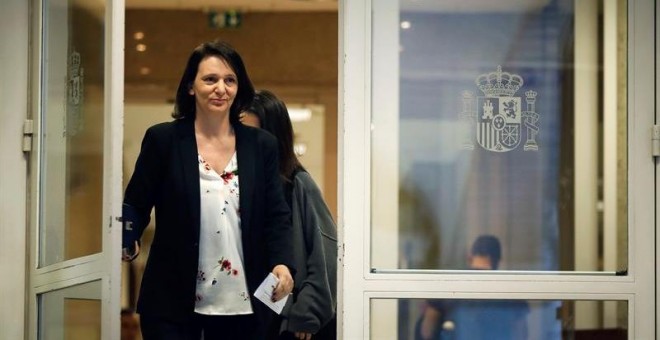 La diputada de Podemos Carolina Bescansa. - EFE