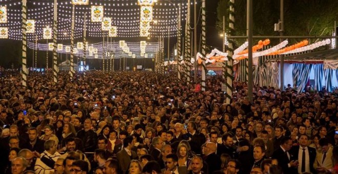 Imagen de archivo de la Feria de Sevilla/EFE