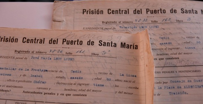 Documentación requerida a los presos en la cárcel del Puerto de Santa María. / Relatoras Producciones