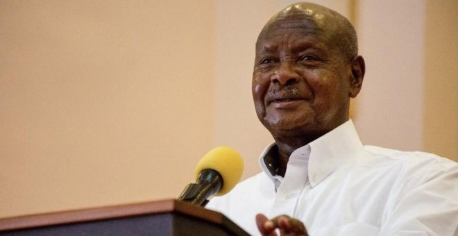 El presidente de Uganda, Yoweri Museveni. - AFP