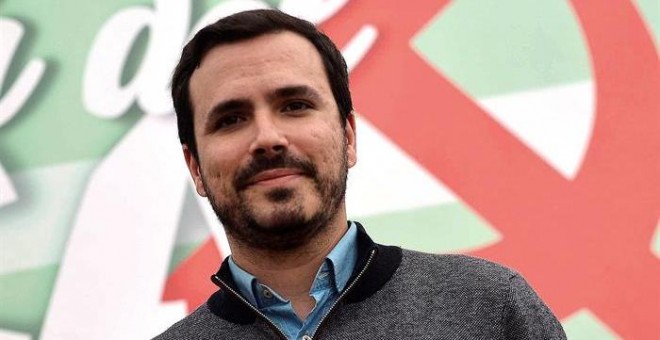 El coordinador general de IU, Alberto Garzón. - EFE