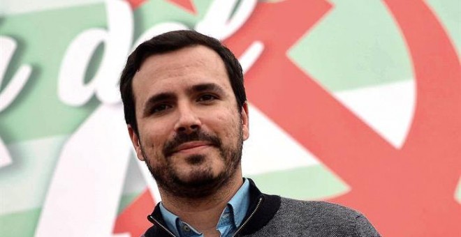 El coordinador general de IU, Alberto Garzón. - EFE