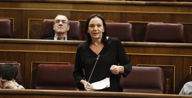 La diputada de Unidos Podemos, Carolina Bescansa. E.P.