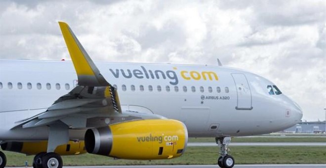Imagen de archivo de un avión de Vueling/EP