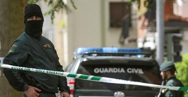 Efectivos de la Guardia Civil. / EFE