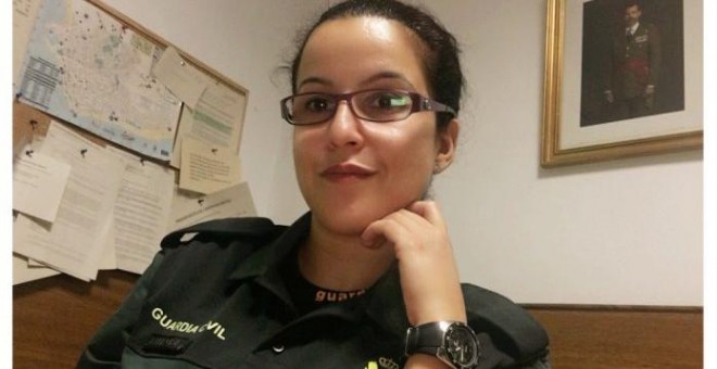 Imagen de María Luisa Flóres, la agente de la GUardia Civil que denuncia acoso laboral. AUGC