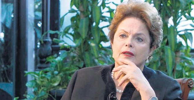 Dilma Rousseff en la entrevista concedida a Página 12.