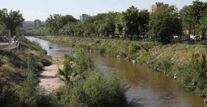 Parte del tramo del río Manzanares que ha sido regenerado. AYUNTAMIENTO DE MADRID