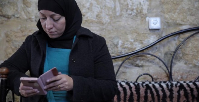 Abeer Zayaad, la única arqueóloga palestina trabajando en Jerusalén.