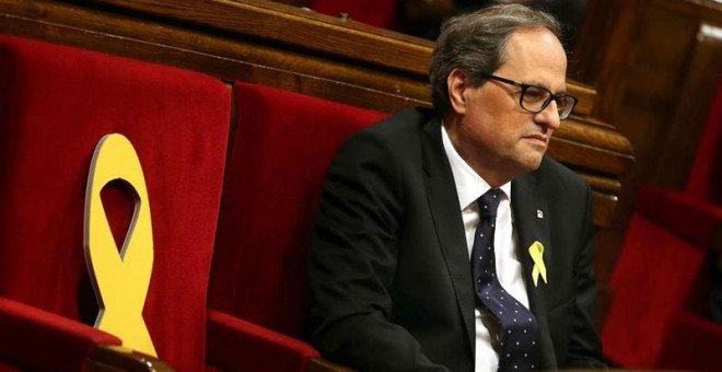 El president de la Generalitat, Quim Torra. - EFE