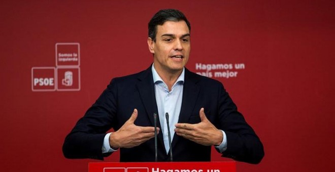 El secretario general del PSOE, Pedro Sánchez.- EFE / Rodrigo Jimenez