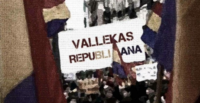 Cartel de la asamblea celebrada por Vallekas Decide. VALLEKAS DECIDE