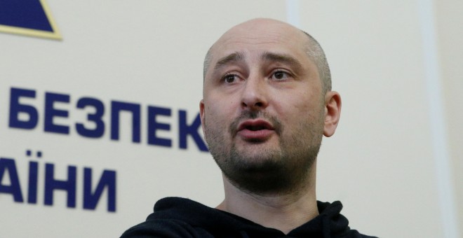 Fotografía de archivo que muestra al periodista opositor ruso Arkady Babchenko. REUTERS