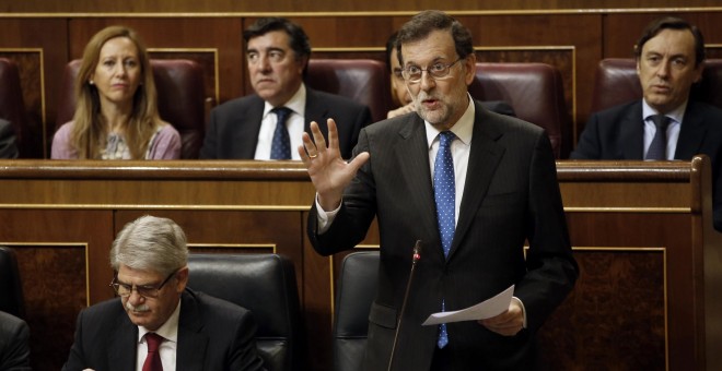 Mariano Rajoy, en el Congreso, en una imagen de archivo. | EFE