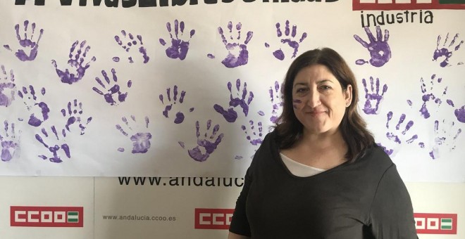 Pastora Cordero, Secretaria de Igualdad de la Federación de Industria de Andalucía de CCOO