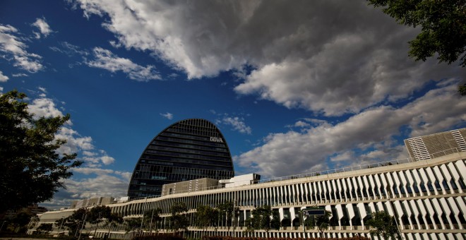 La sede de BBVA en la zona norte de Madrid. REUTERS/Juan Medina