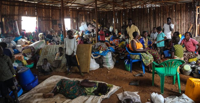 La violencia en el noreste de Congo ha provocado la huida de más de 68.000 personas a Uganda. - MOHAMMAD GHANNAM (MSF)