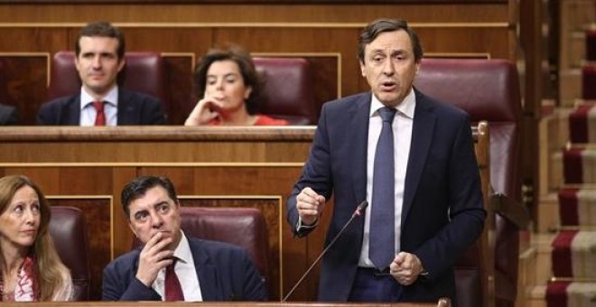 Rafael Hernando, portavoz del Partido Popular. - EUROPA PRESS