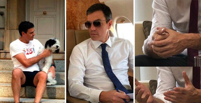 ¿Has visto qué perrito? ¿Qué gafas? ¿Qué manos?: no me llames Sánchez, llámame Pedro