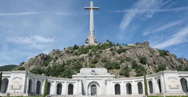 El Valle de los Caídos, donde reposan los restos de Franco. / J. GÓMEZ