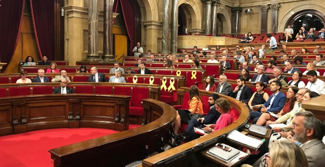 Imagen del Pleno en el Parlament de Catalunya. / Europa Press