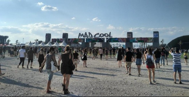 Entrada al recinto del festival Mad Cool 2018. / @raulright