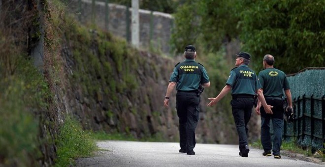La Guardia Civil busca a Luciano José Simón. EFE/Pedro Puente Hoyos