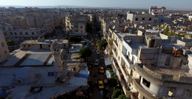 Vista general de la ciudad de Idlib. REUTERS/Ammar Abdullah
