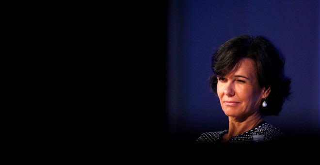 La presidenta del Banco Santander, Ana Patricia Botin, en una reunión del Instituto Internacional de Finanzas,en Madrid, en mayo de 2016. REUTERS/Susana Vera