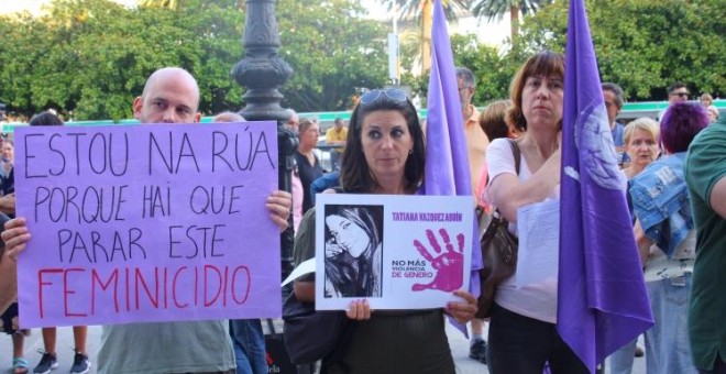 21/08/2018 Manifestación en A Coruña contra la contra la violencia machista. JUAN OLIVER