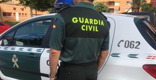 Imagen de archivo de un agente de guardia civil de La Rioja. EUROPA PRESS