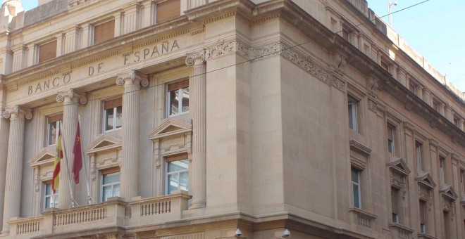 Sede del Banco de España en Murcia.