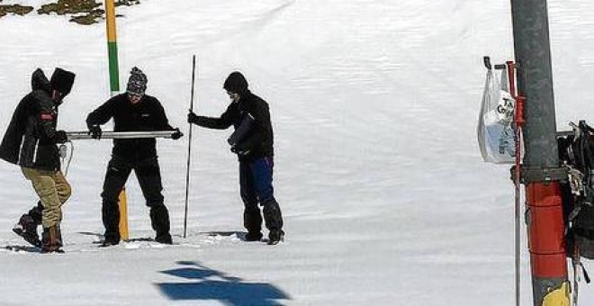 Actividades de medición en los Pirineos | COnfederación Hidrográfica del Ebro