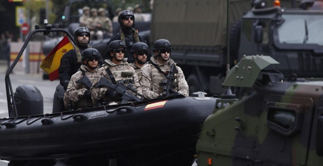 Imagen de militares españoles. EP