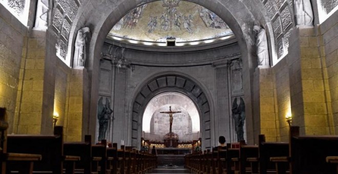 Interior del Valle de los Caídos en una imagen de archivo  |  AFP