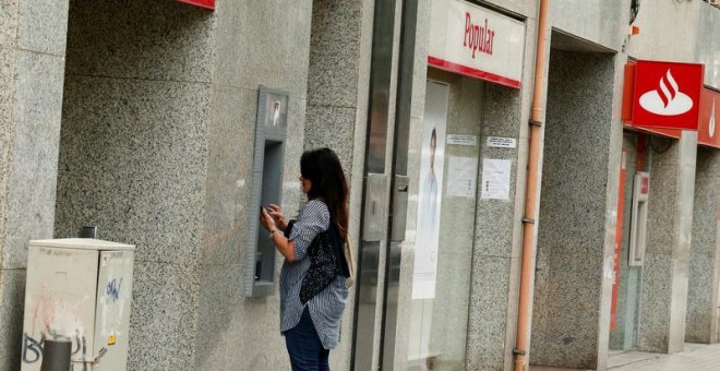 Una oficina del Banco Popular. REUTERS/Archivo