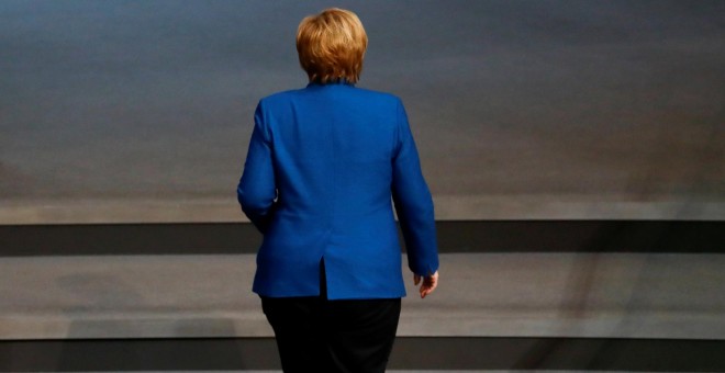 La canciller alemana Angela Merkel.REUTERS/Fabrizio Bensch